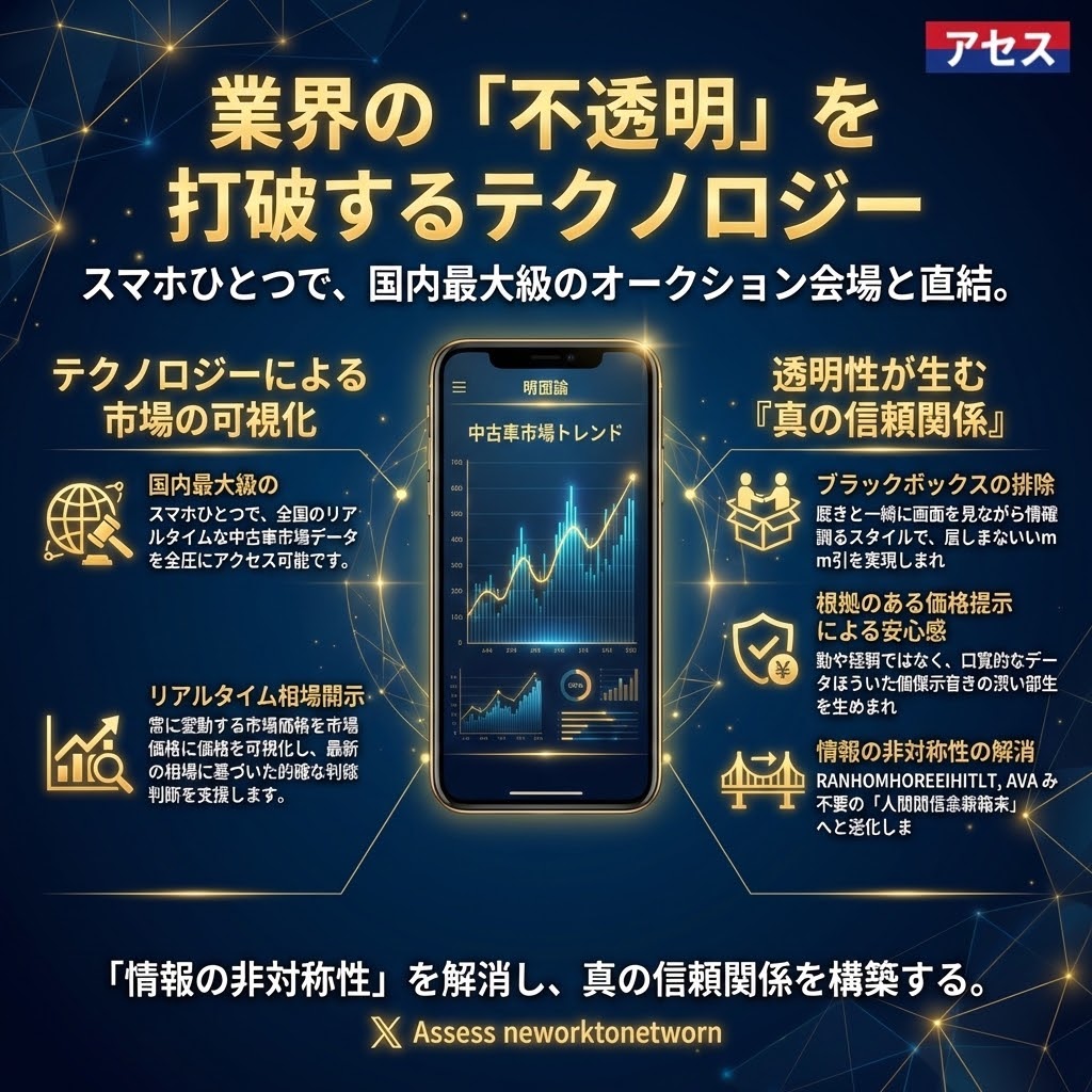 業界の「不透明」を打破するテクノロジー